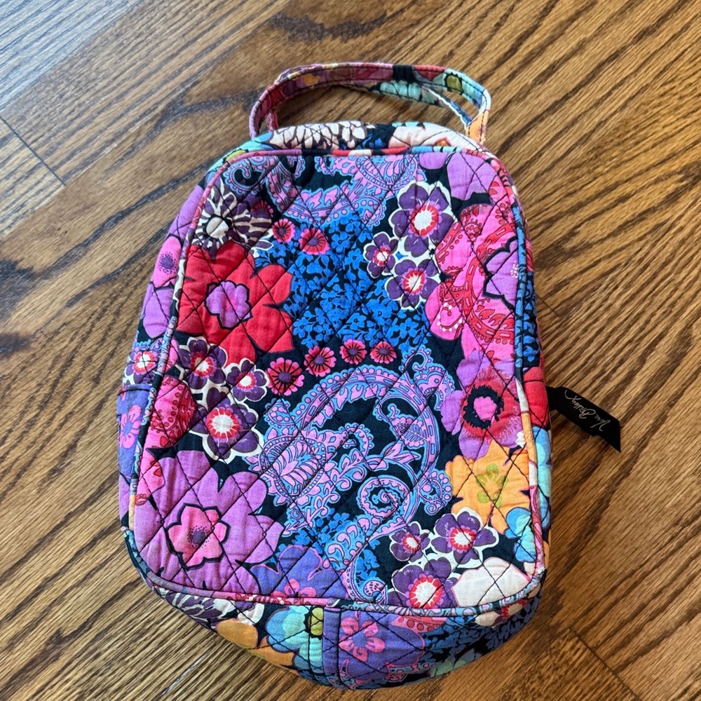 Vera Bradley Lunch Bunch Floral Fiesta Reusable Lunch Bag